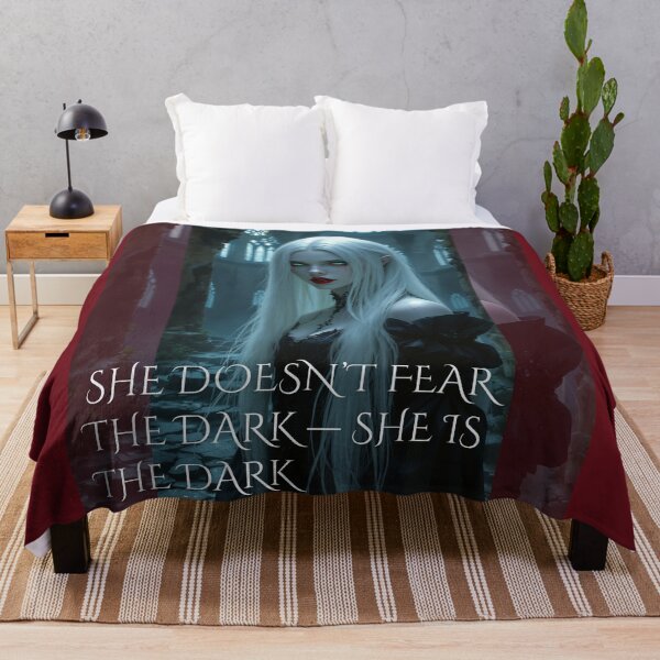 Item preview, She Is the Dark – Gothic Vampire Queen designed and sold by MetaModel Studio.