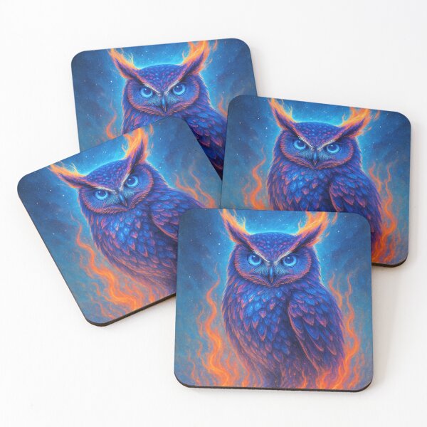 Item preview, Owl In The Fire designed and sold by Paul Morse.