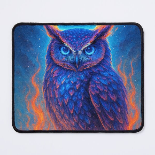 Item preview, Owl In The Fire designed and sold by Paul Morse.