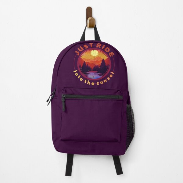 Item preview, Just Ride Into The Sunset - Cycling Gifts designed and sold by RaniaMaay.