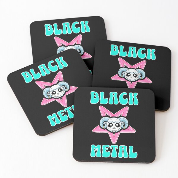 Item preview, Black Metal Ram Pentagram Joke Funny designed and sold by Elementalt.