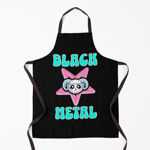 Item preview, Black Metal Ram Pentagram Joke Funny designed and sold by Elementalt.