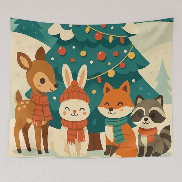 Item preview, Woodland Christmas Cheer designed and sold by AbstractAnom.