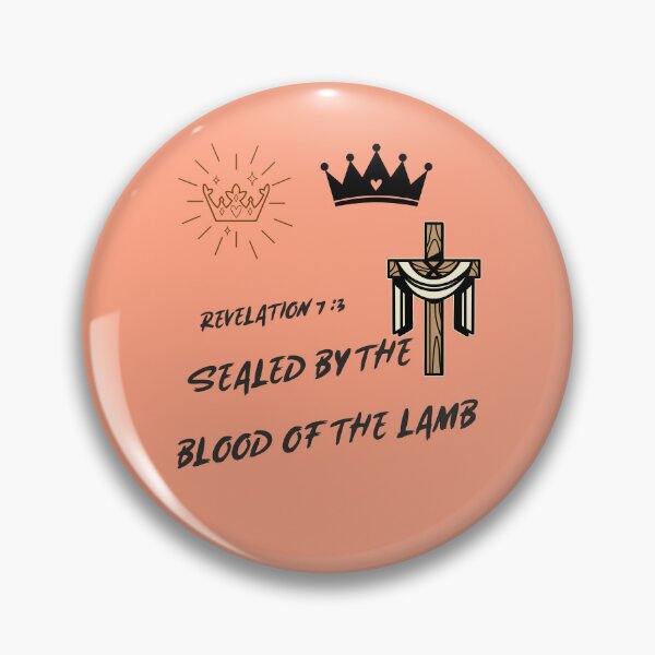Item preview, Revelation 7:3 | Sealed By The Blood Of The Lamb  designed and sold by Mrs. Kizzy Gillis Heavenly-Merch.