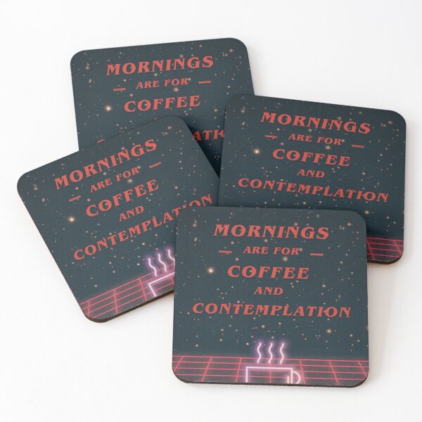Item preview, Mornings are for Coffee and Completion  designed and sold by Lunardreams54.