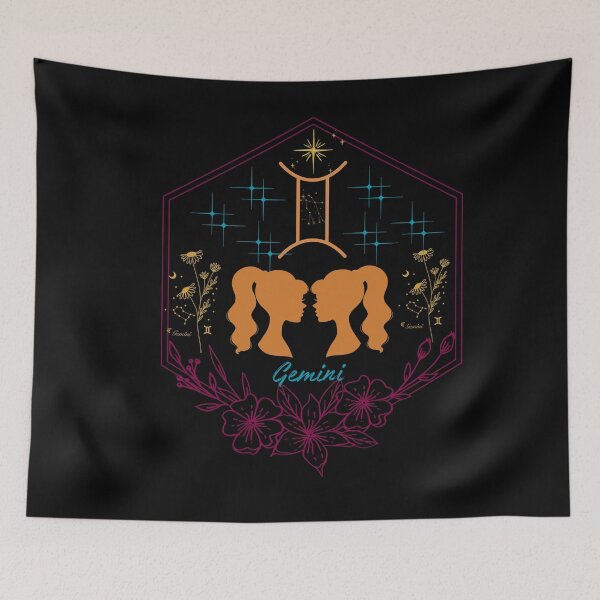 Item preview, Gemini Sign Girl- Funny Minimalistic Design designed and sold by AtushaSpark.