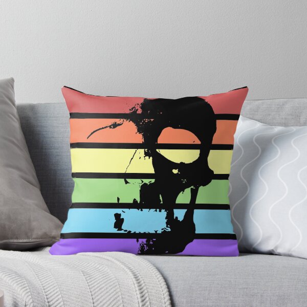 Item preview, Pale Rainbow Skull designed and sold by CJ Ramirez Art.