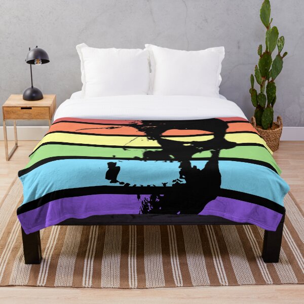 Artikelvorschau, Blasser Regenbogenschädel entworfen und verkauft von CJ Ramirez Art.