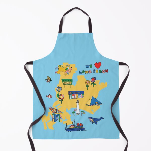 Item preview, We Love Long Beach_BLUE designed and sold by ableartswork.