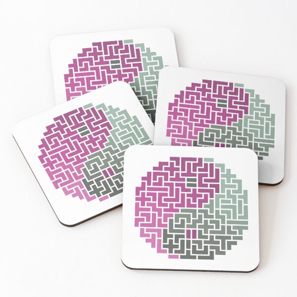 Item preview, Yin and Young - Pink and Green Edition designed and sold by SilAlte.