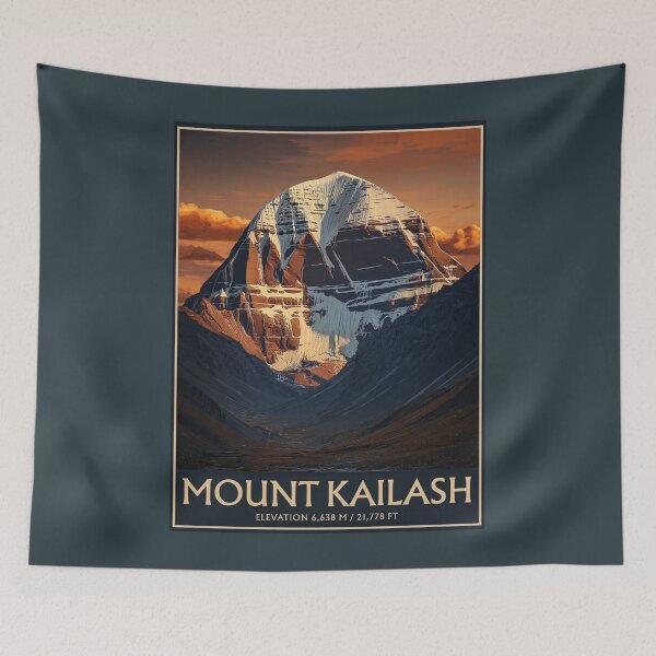 Item preview, Mount Kailash  designed and sold by GoodOldVintage.