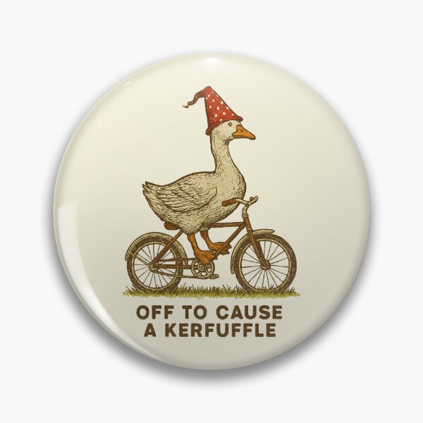 Item preview, OFF TO CAUSE A KERFUFFLE designed and sold by annaottertion.