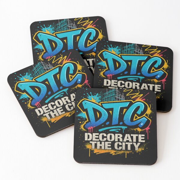 Item preview, D.T.C – Decorate the City Graffiti Tag designed and sold by H.C HustleConvention .