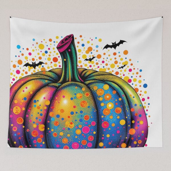 Item preview, Pointilism Pumpkin designed and sold by Talpha.