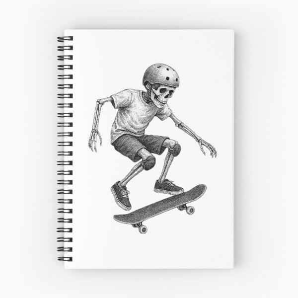 Artikelvorschau, Skater Skull - Kickflip entworfen und verkauft von CaioOArt.