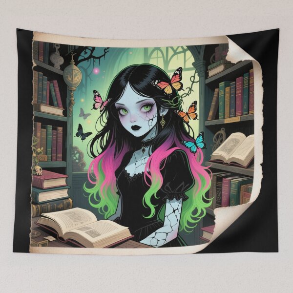 Item preview, Punk Gothic Book Lover designed and sold by Talpha.