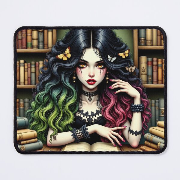 Item preview, Gothic book fan designed and sold by Talpha.