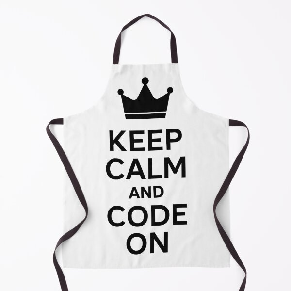 Item preview, Keep Calm and Code On – Motivation for everyone who thinks in code designed and sold by Eric Nagel.