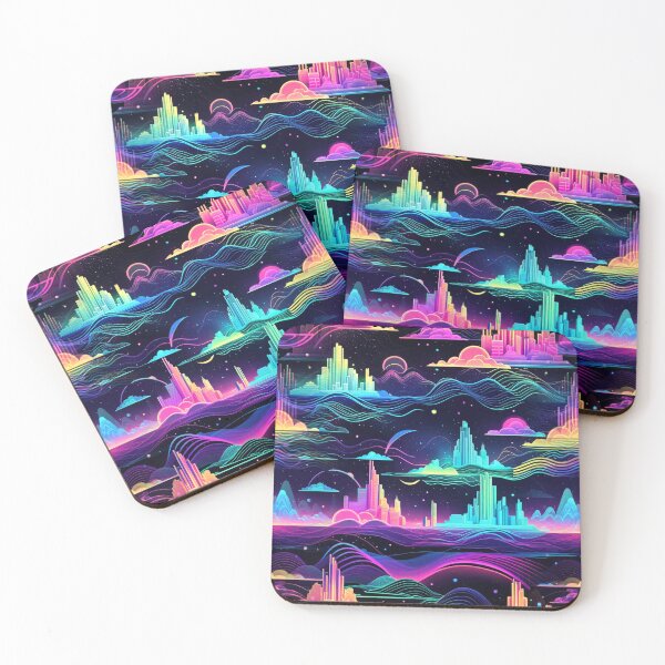 Item preview, Neon Skyline designed and sold by Talpha.