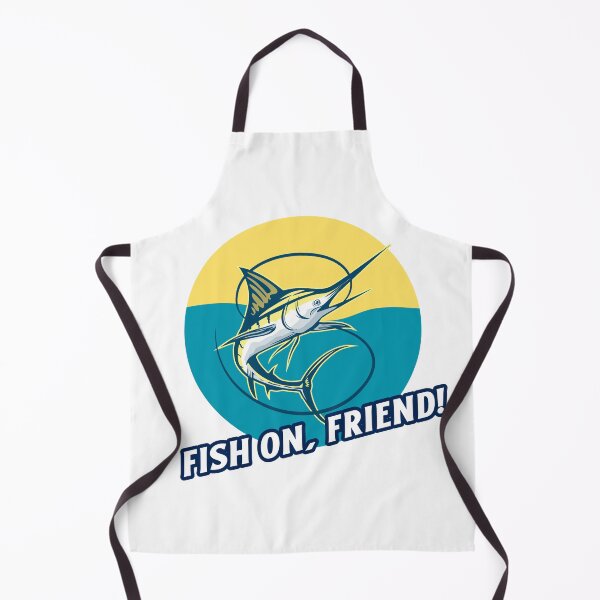 Item preview, Fish On, Friend! Marlin fishing design designed and sold by SofikoDesigns.