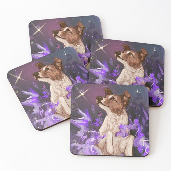 Item preview, Laika Lost in the Stars | Galaxy Digital Art designed and sold by JoyfulStarArt.