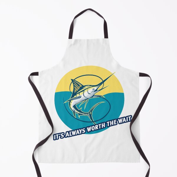 Item preview, It's always worth the wait! Marlin fishing design designed and sold by SofikoDesigns.