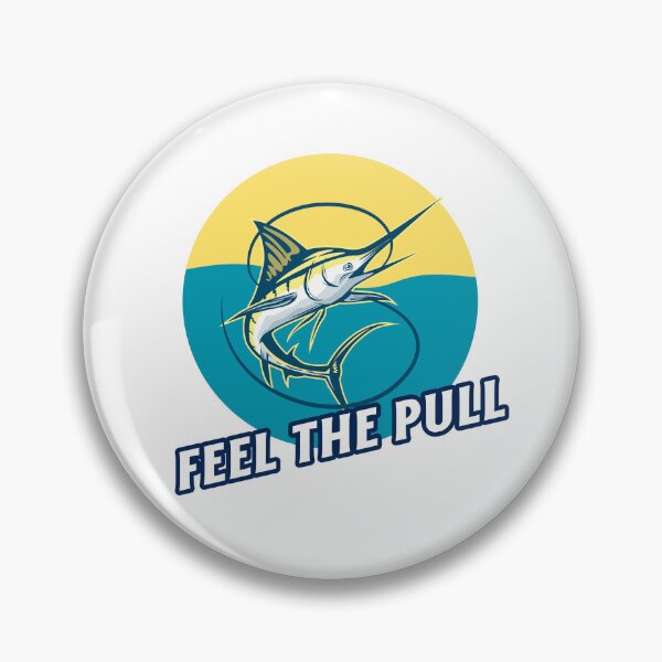 Item preview, Feel The Pull! Marlin fishing design designed and sold by SofikoDesigns.