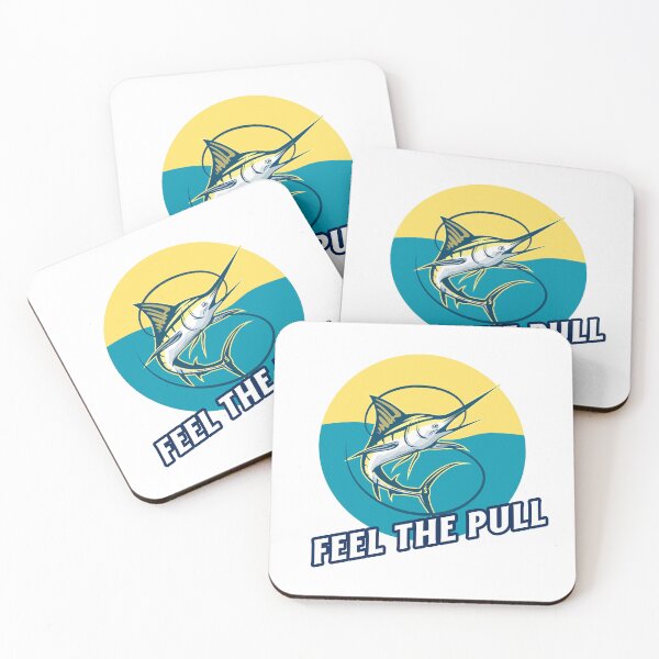 Item preview, Feel The Pull! Marlin fishing design designed and sold by SofikoDesigns.
