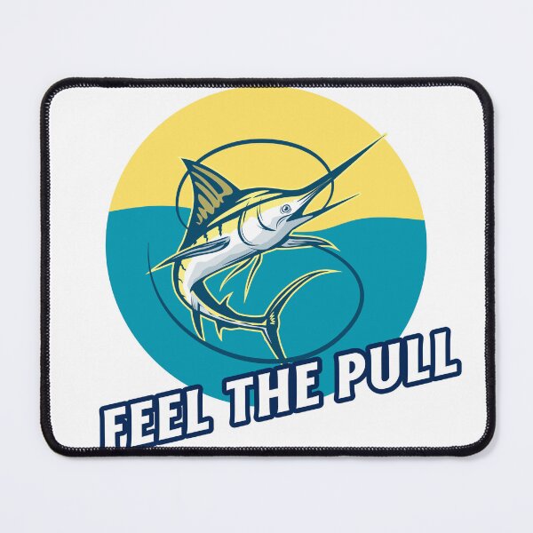 Item preview, Feel The Pull! Marlin fishing design designed and sold by SofikoDesigns.