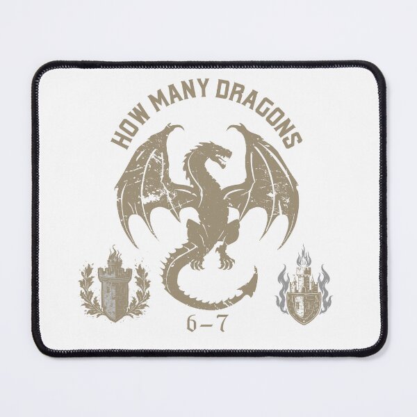 Item preview, Six to Seven Dragons designed and sold by PastimePortal.