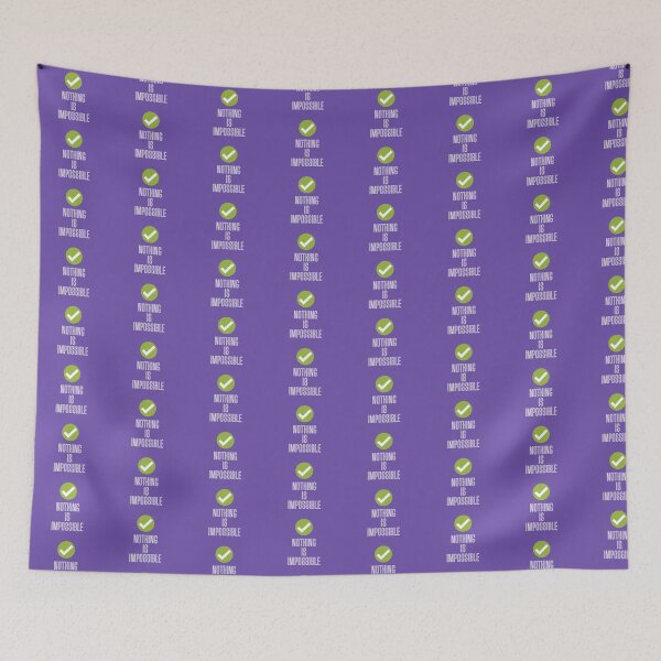 Item preview, NOTHING IS IMPOSSIBLE designed and sold by HasifArtCollection.