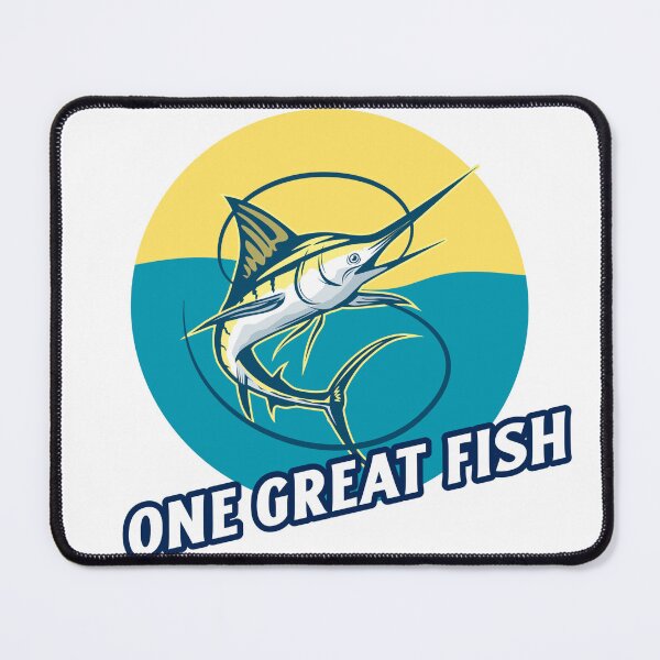 Item preview, One Great Fish! Marlin fishing design designed and sold by SofikoDesigns.
