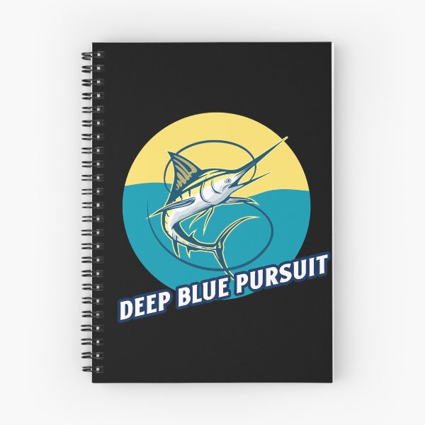 Item preview, Deep Blue Pursuit! Marlin fishing design designed and sold by SofikoDesigns.