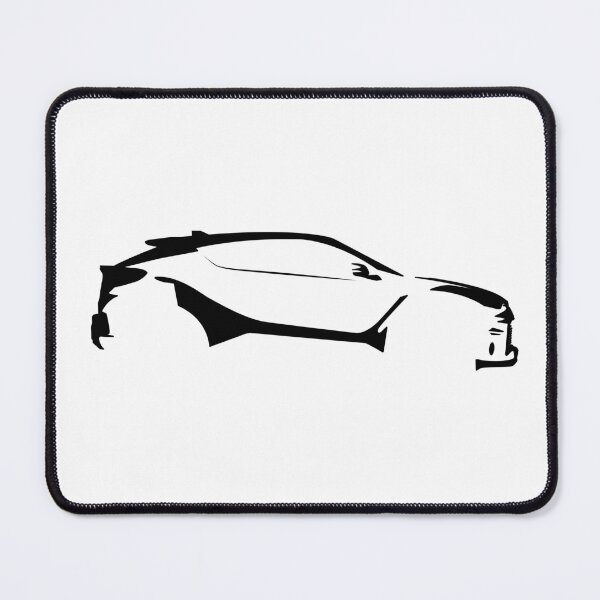 Item preview, C-HR GR Sport Minimalist Car Silhouette (Black) designed and sold by FearnCreative.