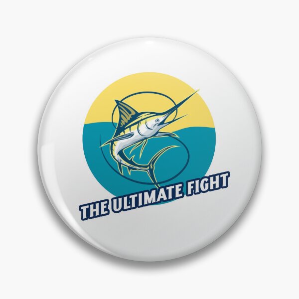 Item preview, The Ultimate Fight! Marlin fishing design designed and sold by SofikoDesigns.