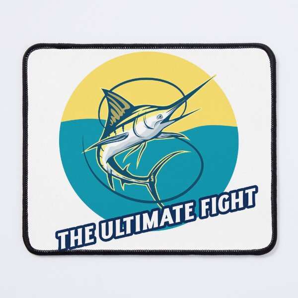 Item preview, The Ultimate Fight! Marlin fishing design designed and sold by SofikoDesigns.