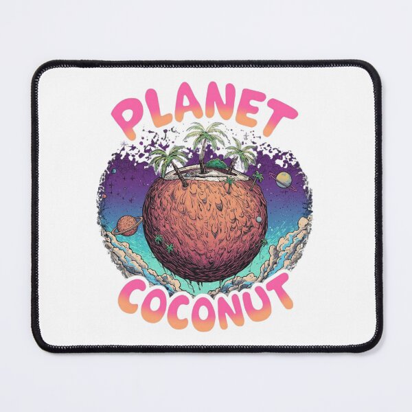 Item preview, Planet Coconut – Psychedelic Tropical Space Art for Dreamers and Beach Lovers designed and sold by Activity01.