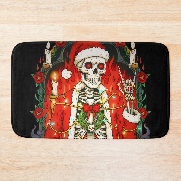 Item preview, Merry Doom-Mas Christmas Horror Skeleton designed and sold by CoffinsArt.