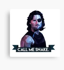 Snake Plissken Canvas Print
