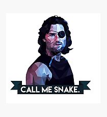Snake Plissken Photographic Print