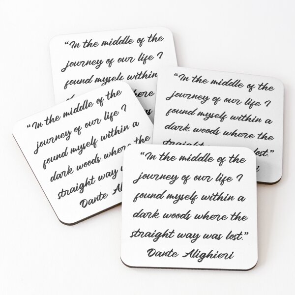 Item preview,  Dante Alighieri Quotes designed and sold by 4ever-Undaunted.