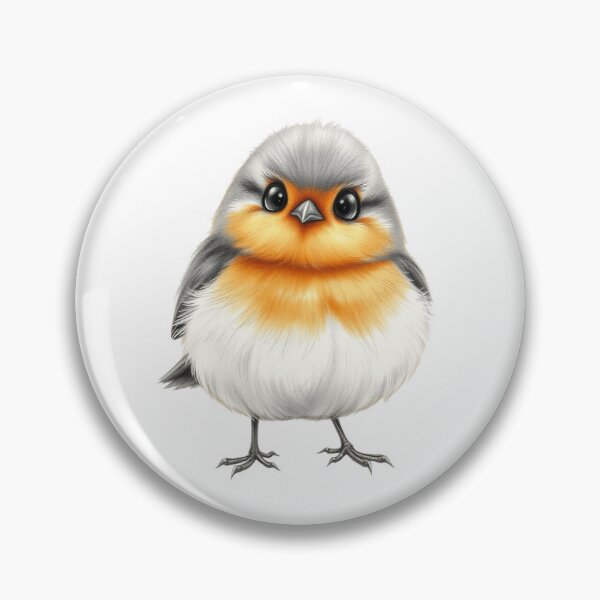 Item preview, fluffy robin designed and sold by Talpha.