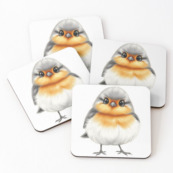 Item preview, fluffy robin designed and sold by Talpha.