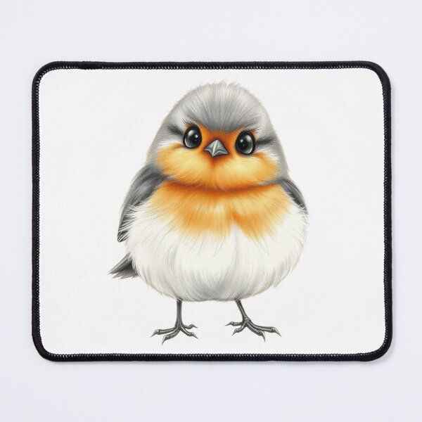 Item preview, fluffy robin designed and sold by Talpha.