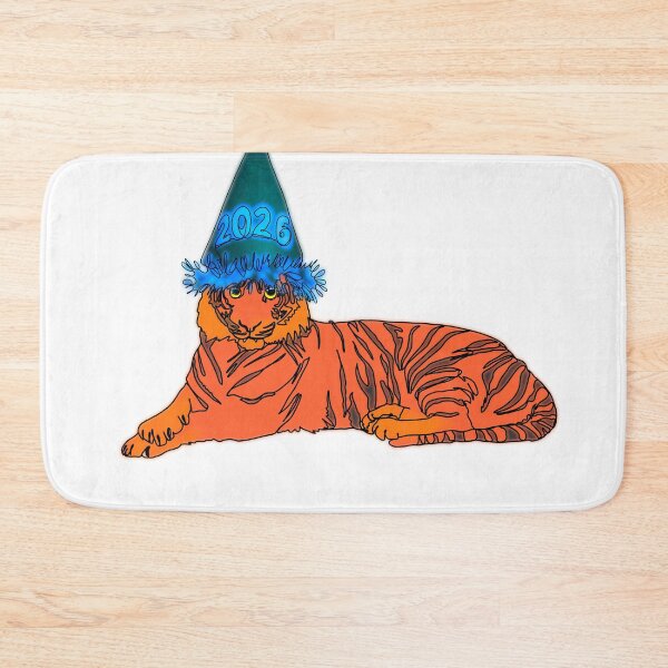 Item preview, Maple the Tiger Wearing a 2026 Hat – animalzinhats  designed and sold by Ashley’sAnimalz.