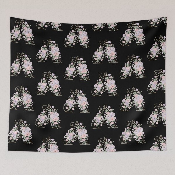 Item preview, Elegant Floral. A initial – Luxury Monogram Art designed and sold by CuteOasis.