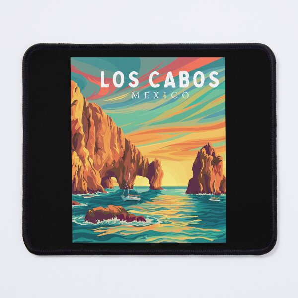 Item preview, Los Cabos in Mexico Vintage Art Travel Landscape designed and sold by MaateoDesign.