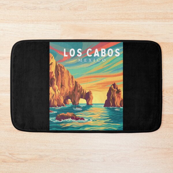 Item preview, Los Cabos in Mexico Vintage Art Travel Landscape designed and sold by MaateoDesign.