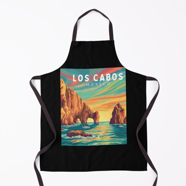 Item preview, Los Cabos in Mexico Vintage Art Travel Landscape designed and sold by MaateoDesign.
