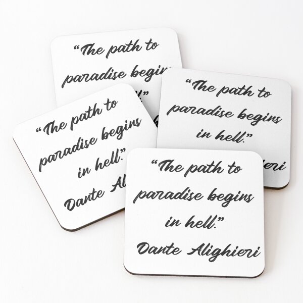 Item preview, Dante Alighieri Quotes designed and sold by 4ever-Undaunted.